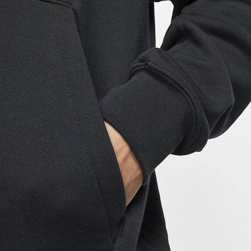 Nike Men's Sportswear NSP PO FT Graphic Pullover Hoodie Black BV4541-010