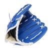 Sports Baseball Glove for Adult Youth Leather Breathable Baseball Softball Glove for Training Blue 24.1cm 9.5in
