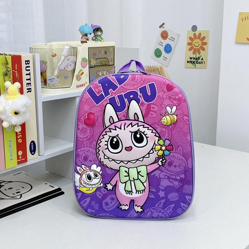 Cute Cartoon Boys and Girls Backpack Kindergarten Bag Outdoor Hard Shell Small Bag