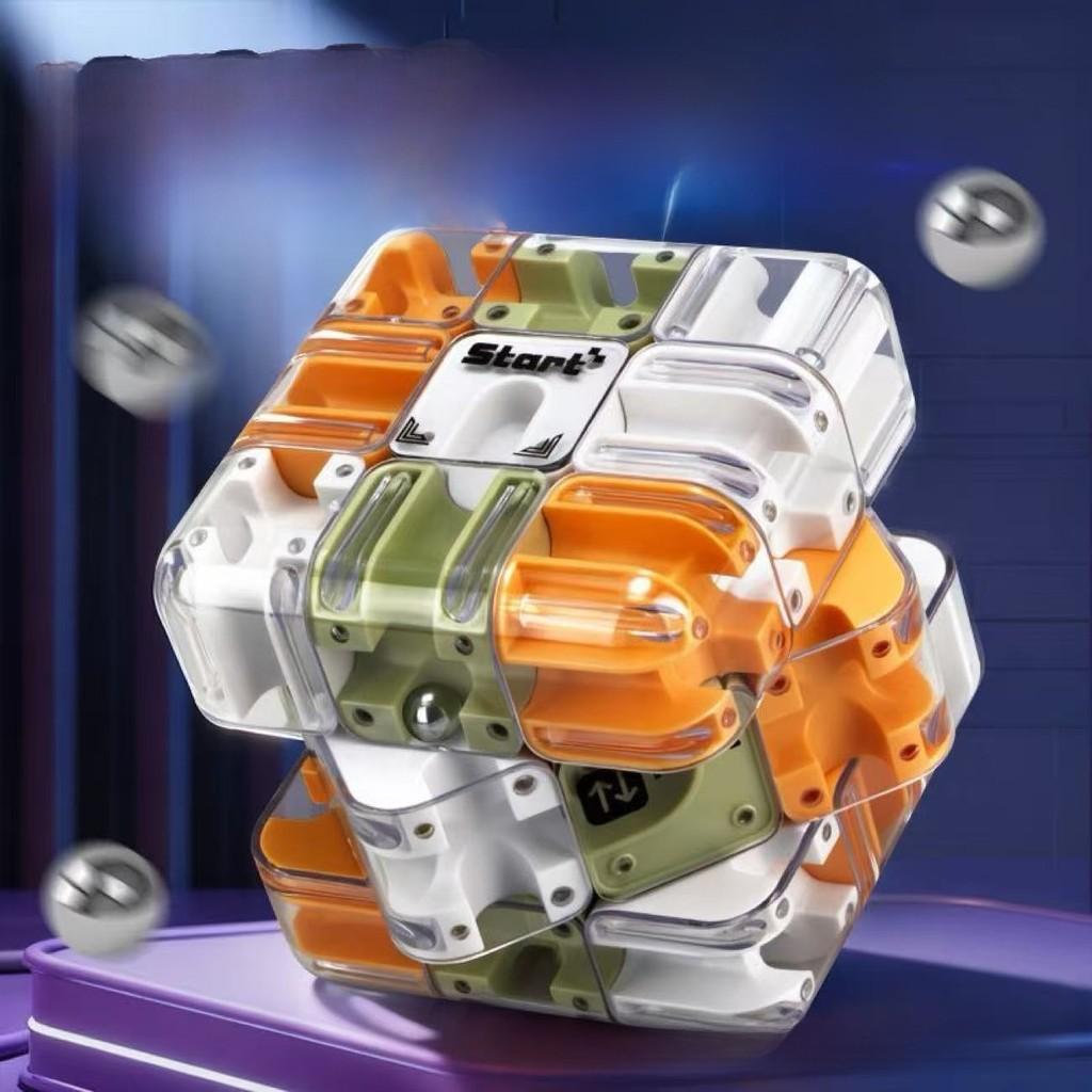 

3d Ball Rotating Puzzle Cube For Kids Brain Training And Logical Thinking