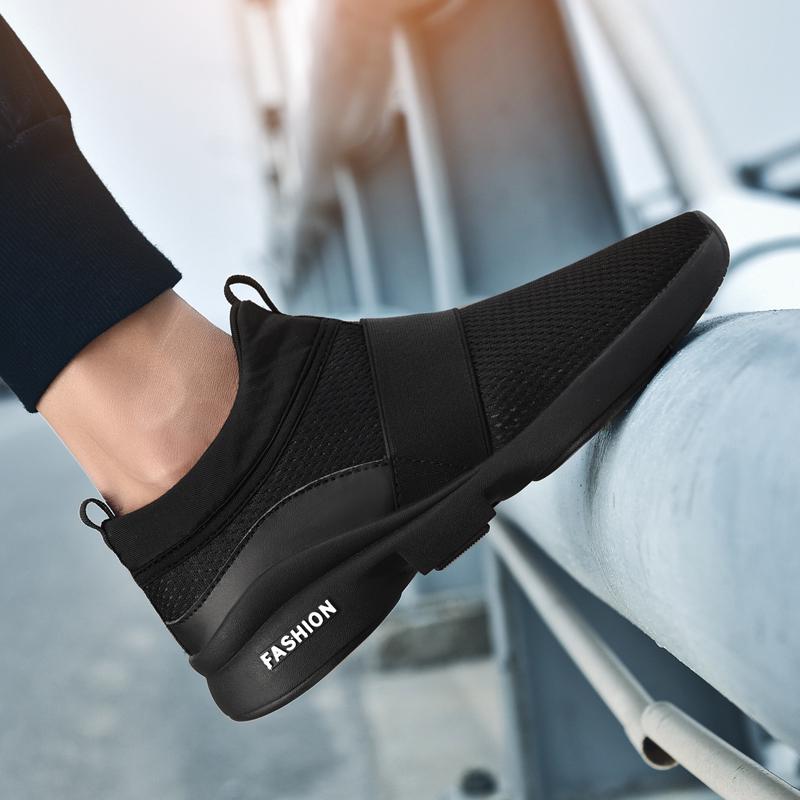 Fashion Lightweight Men Sneakers Mens Casual Shoes Running Shoes Breathable Slip On Wear-resistant Men Loafers Zapatillas Hombre