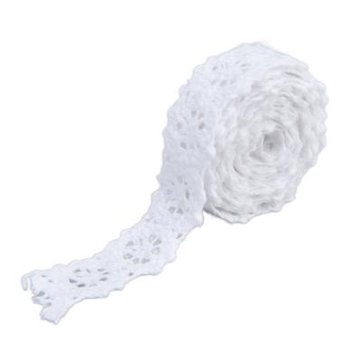 Lace Ribbon 20 Yards 1.5cm Width Retro   Touch Comfort Feel Good Lace Design for Clothes Shoes Hats Bags