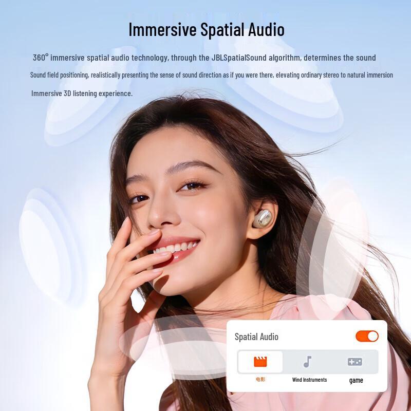 JBL LIVE BUDS 4 Smart Touch Adaptive ANC Earbuds