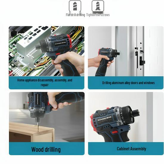 Compact Rechargeable Brushless Torque Screwdriver & Drill
