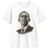 Herr Barack Obama T-shirt 100% Bomull Kläder Roliga Kortärmade Rundhalsade T-shirts Stora Storlekar T-shirts