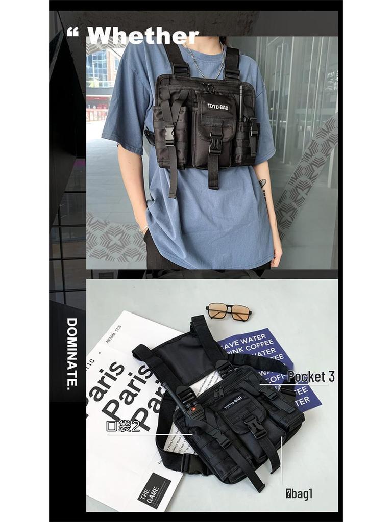 Tactical Multifunction Backpack: Cross-Body, Outdoor, Fashionable, Workwear & Leisure Bag