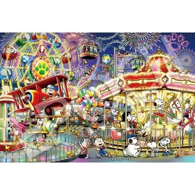 Jigsaw Puzzle Peanuts Snoopy Amusement Park 1000 pieces Epoch Apr 2026 Release