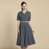 Flower Embroidery Dress B6m4o682