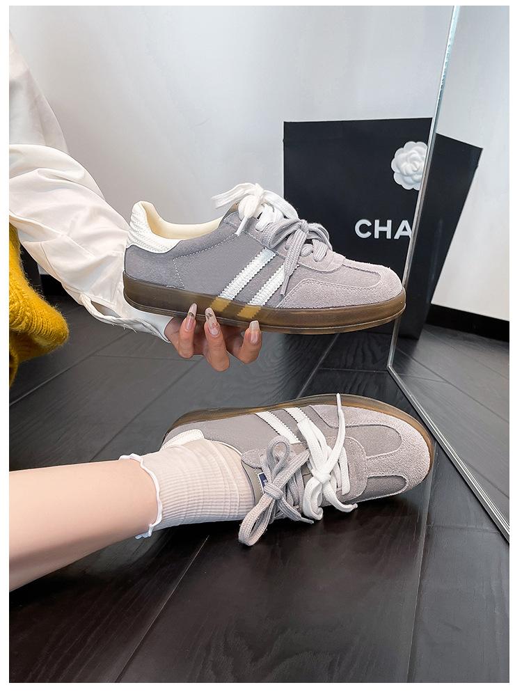 

Кожаные красные женские новые универсальные ретро с внутренней платформой повседневные спортивные одинарные туфли для улицы женские 40