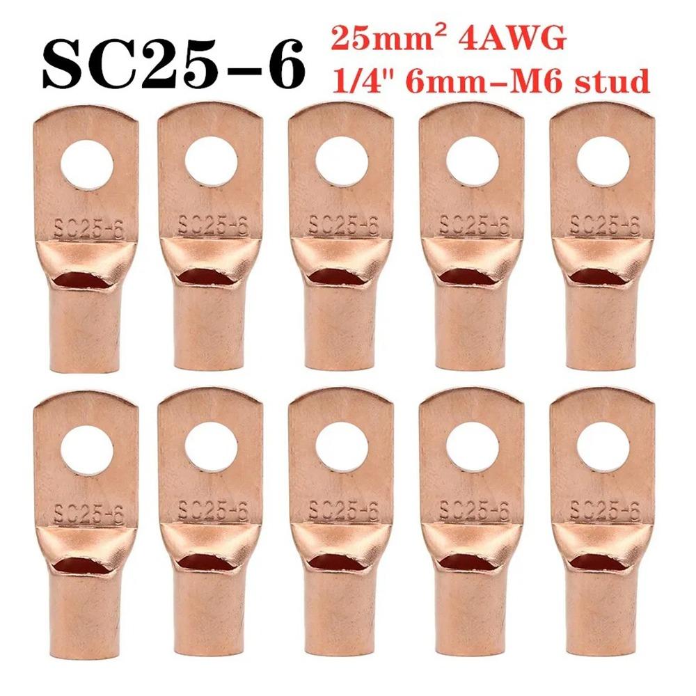 Wire Joint Copper Coppe Terminal Non-Insulated Small Terminal Block Terminal Lug Cable