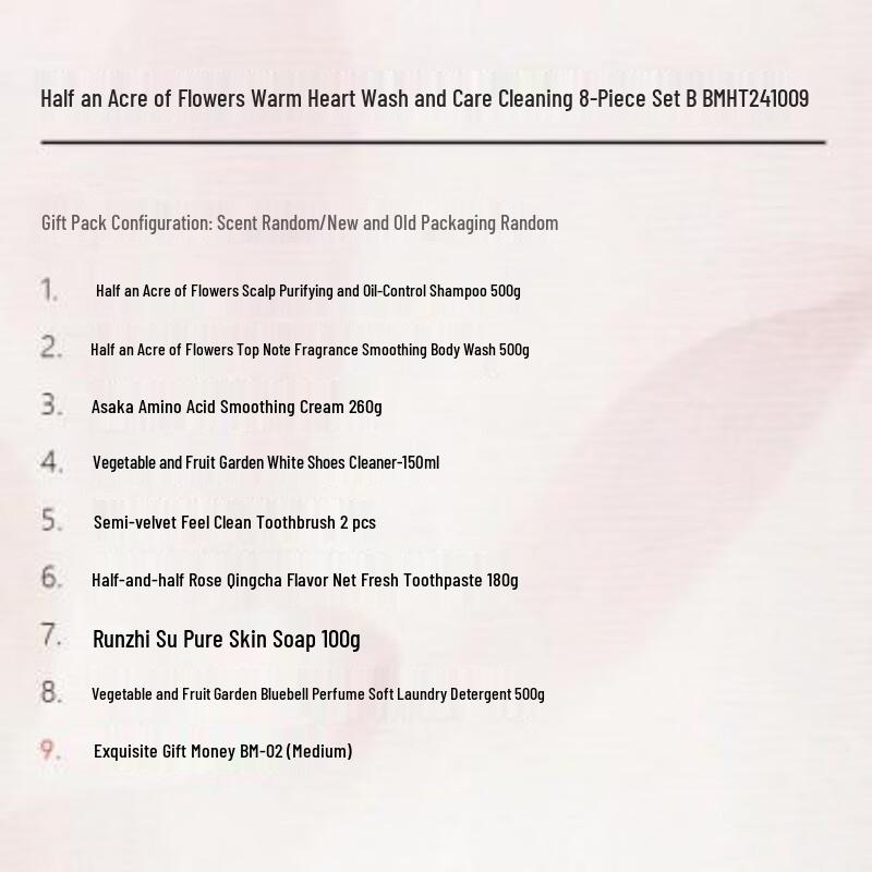 Little Dream Garden 8-Piece Wash & Care Gift Set B