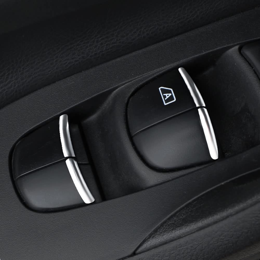 Türschalter Schalter für elektrische Fensterheber Knopfabdeckung Zierleiste für X-Trail
