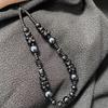 Black Teddy Bear Phone Case Chain Pendant Hanging On Wrist To Prevent The Phone Chain From Falling Off