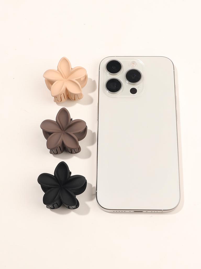 Flower Hair Clips 10PCS,Small Hair Accessories for Women Girls Thick Thin Hair,Strong Hold Nonslip Matte Warm Dasiy Jaw Clamps