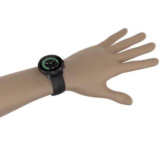 24mm Náhradní silikonový univerzální řemínek k hodinkám pro chytré hodinky Suunto 9