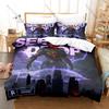 RAY VOLPE Themed Duvet Cover + 2 Pillowcases Electronic Music Design Cozy Bedding for Home & Dorm