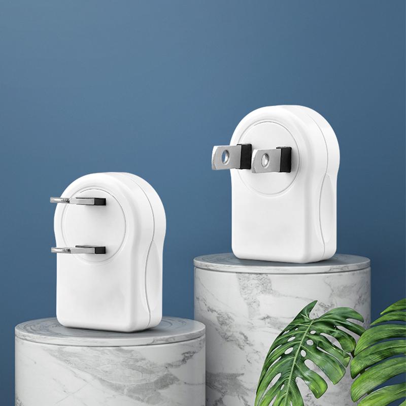JP Electric Travel Socket Plug Adapter Flat Ultra-thin No Wiring Japan Electrical Power Sockets Plug Steering Converter Charger