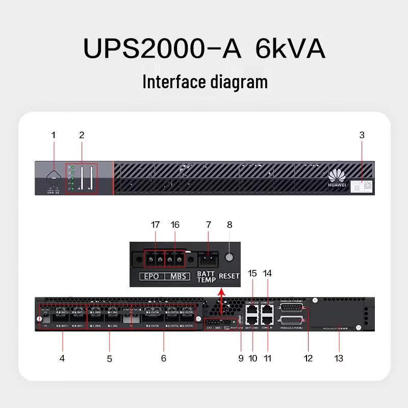 HUAWEI UPS2000-A Online Uninterruptible Power Supply (UPS)