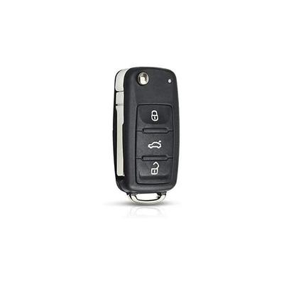 Replacement Folding Car Key Shell Fob for VW Volkswagen Golf Mk6 T1guan Polo Passat CC Seat Skoda Multicolor HOUSING