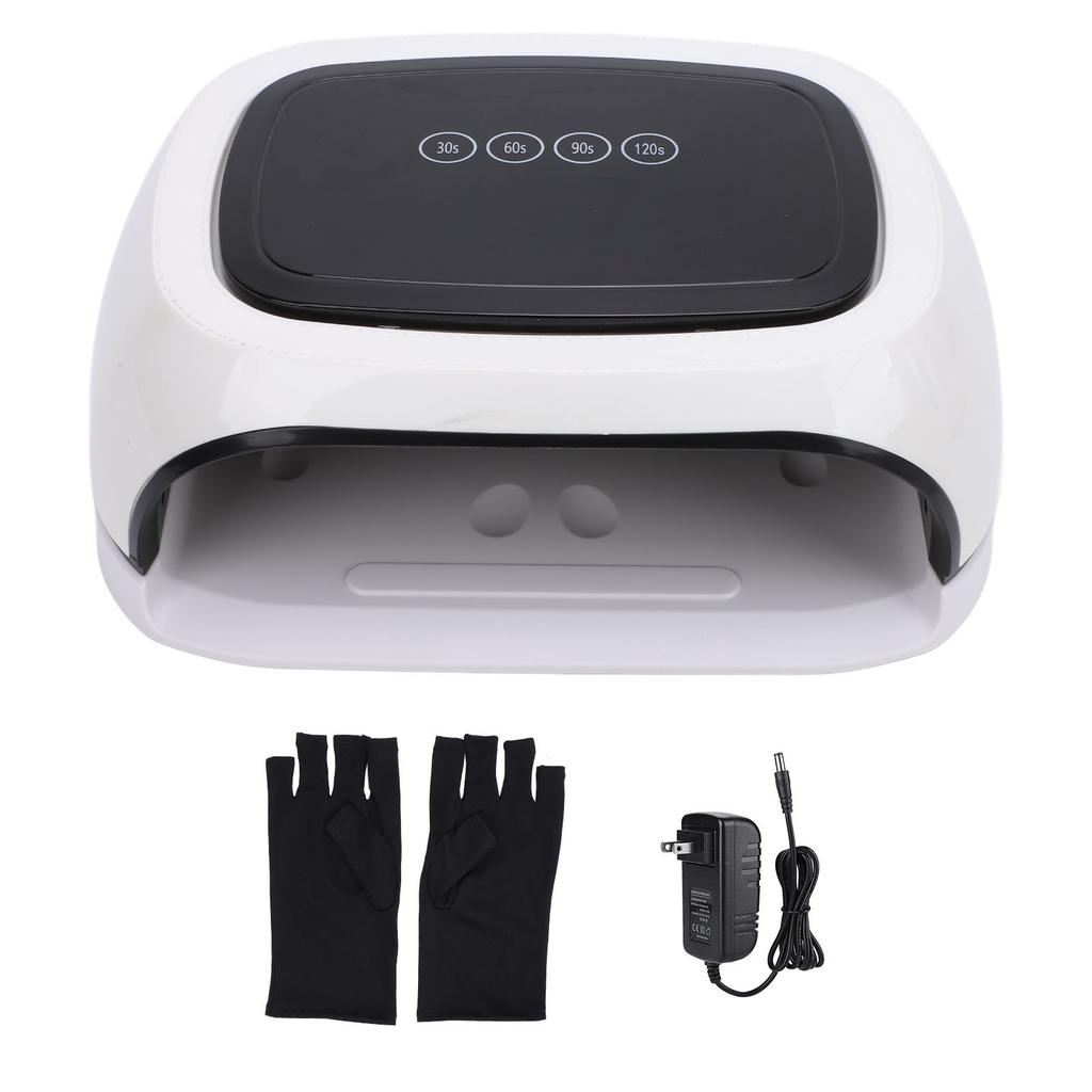 Gel Nail Light 108W 42pcs Lamp Chips 4 Timers Infrared Intelligent Sensor Nail Gel Curing Dryer for