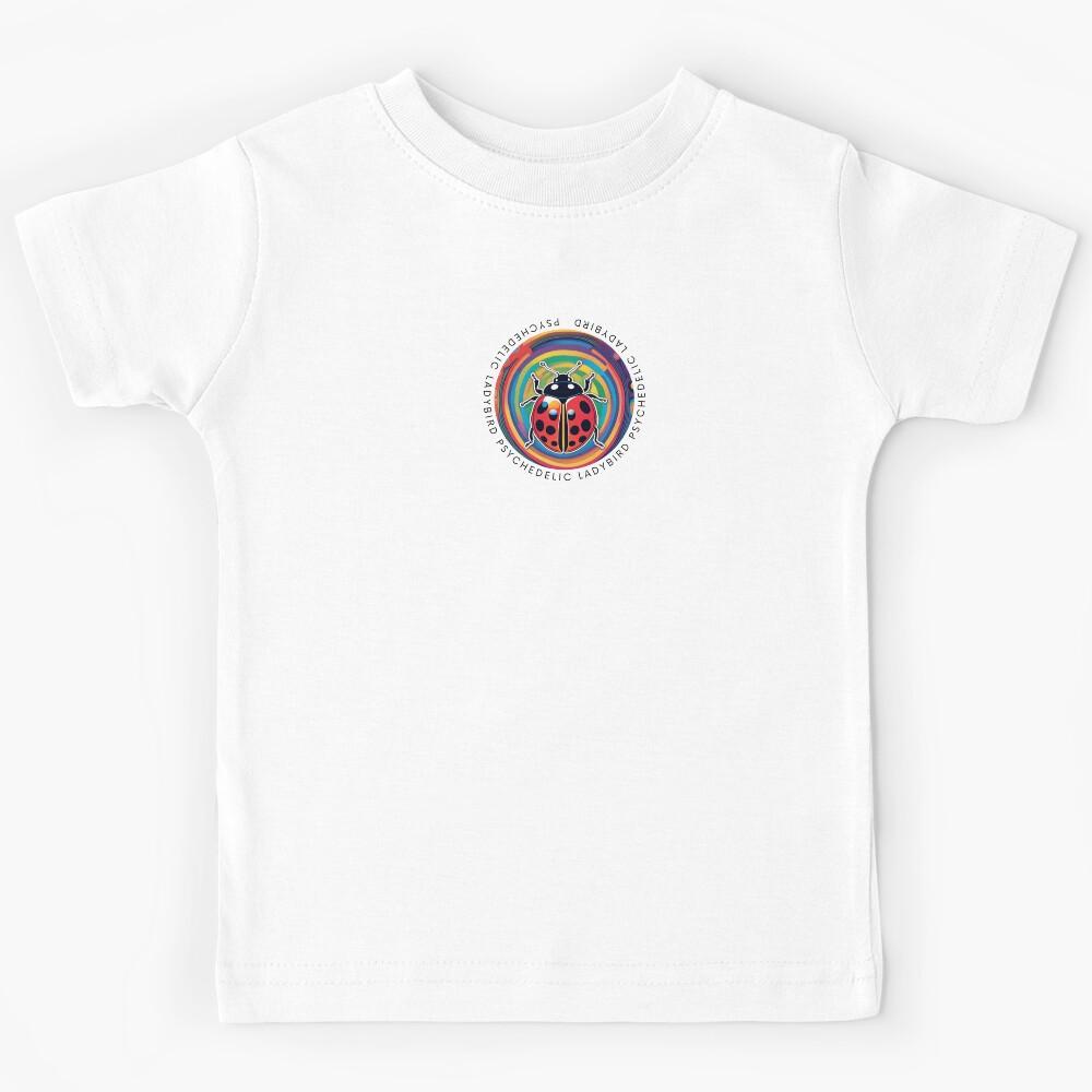 Small Psychedelic Ladybird Kids T-Shirt 120