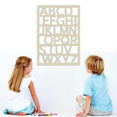 Photo Props  Room Decor House Wall Hanging Window Shaped Pendant Alphabet Wall Hanger Wood Hanger Pendant Wood Craft