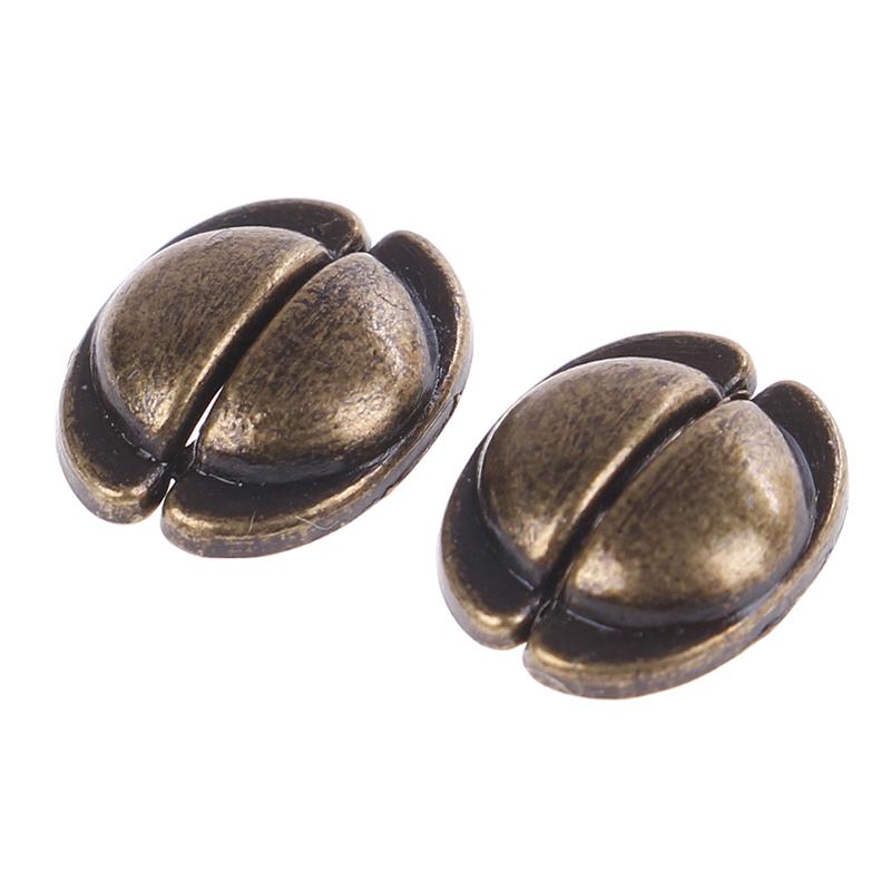 Vintage Funny 1/12 Dollhouse Miniature Door Lock Key Set Fairy Mini Door Handle Knobs Retro Diy Furniture Hardware Accessories