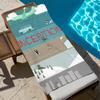 I-lnception Show Towel Large Quick-Drying Microfiber Soft Beach Towel for Travel Fitness Sauna Bathing Camping