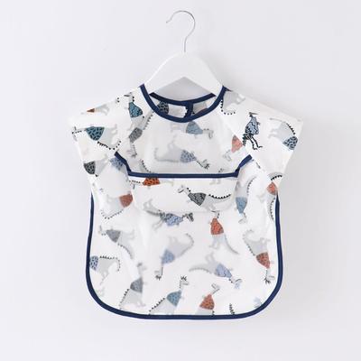 Waterproof Baby Bib with Pocket - Sleeveless, Lightweight Coverall for Boys & Girls