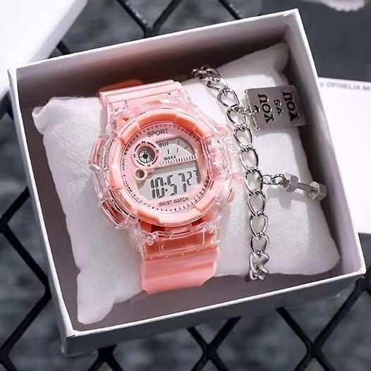 High-value Electronic Children's Watch, Student Multi-functional Sports, Alarm Clock, Luminous Waterproof, Junior High School Boy Personality Trend
