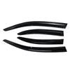 NEW 4 Pcs Black Car Side Window Visor Guard Vent Cover Trim Awnings Shelters Protection Guard for Mitsubishi Lancer 2008-2017