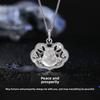S925 Sterling Silver Ping An Gourd Water Foam Jade Necklace New Chinese Style Temperament Ruyi Lock Fulu Accessories Pendant