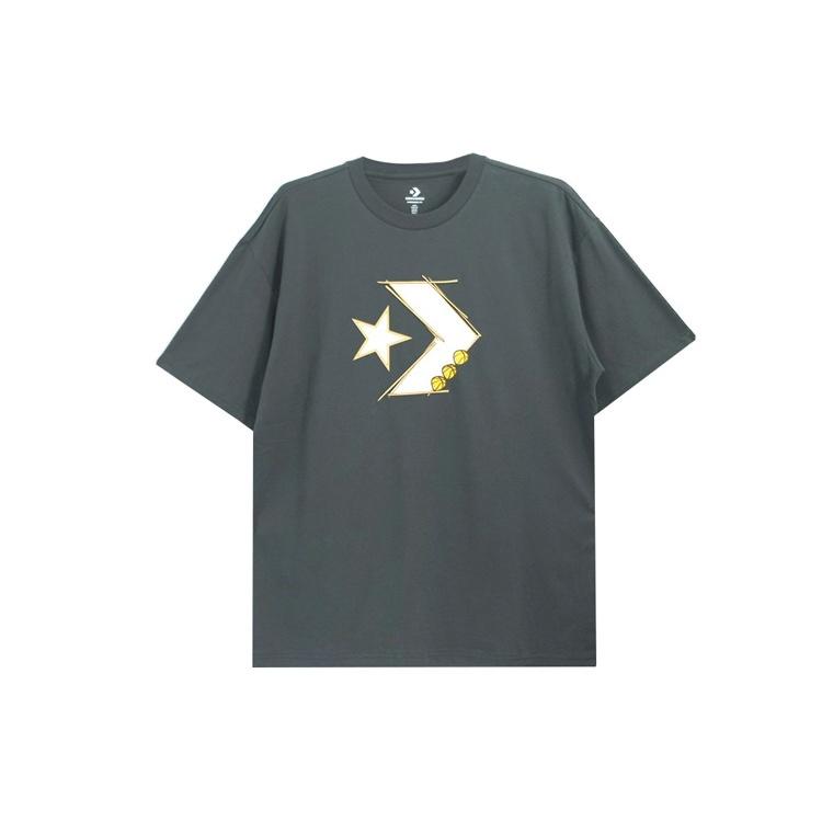 Converse Pics Short-sleeve Tee Unisex Grey 10020852-032 XL