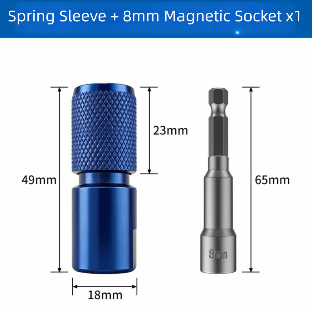 Compact Design Self-Locking Hex Shank Adapter M10 Thread Drill Converter  Professional Construction