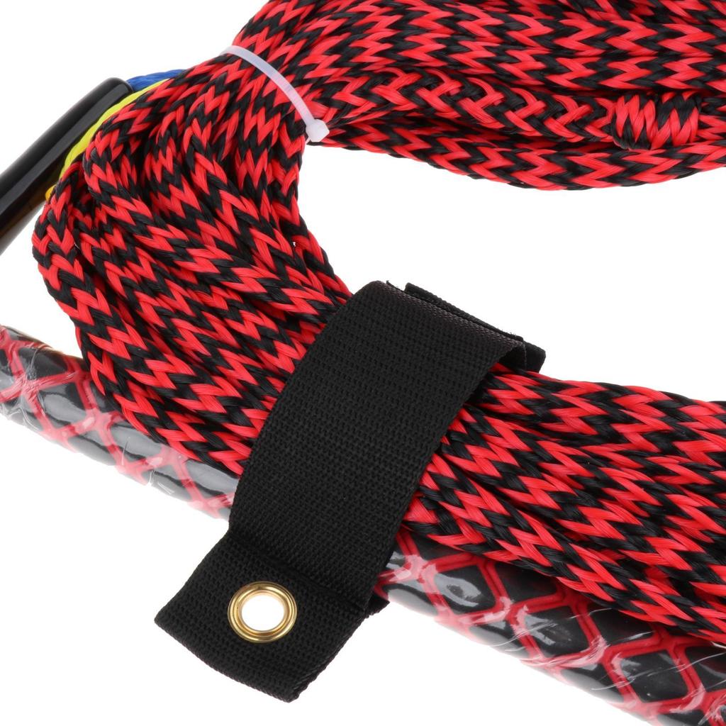 Water Skiing Surf Rope Floating 23M Multipurpose Accessories Tow with Handle for Wake Boat