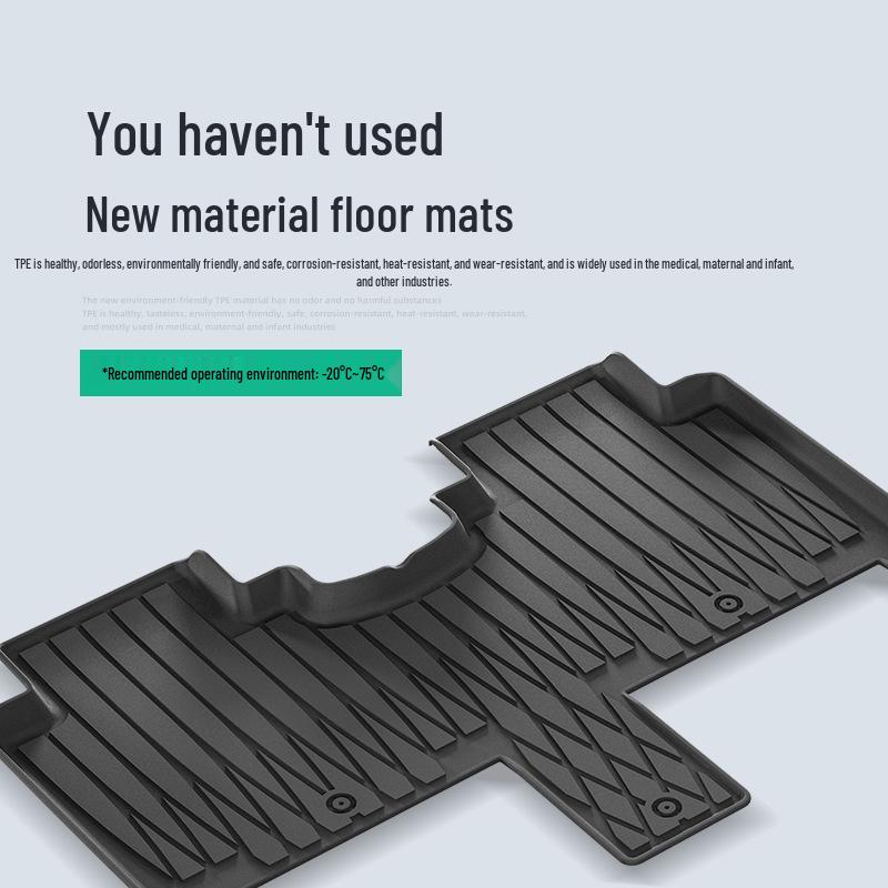Waterproof & Stain-Resistant TPE Car Floor & Trunk Mats for 25 Haobo HL Models