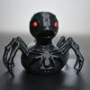3D Printed Spider-Duck Hybrid Ornament Creepy Crawling Animal Figure Halloween Party Desktop Decoration for Scary Pranks