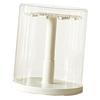 360° Clear Doll Storage Showcase 9.4x11inch Multifunctional Display Stand for 5.9-6.7 Inch Doll Keychains Lightweight