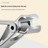Large Opening Nail Clippers with Auxiliary Magnifying Glass for Elderly & Hard Nail Grooves