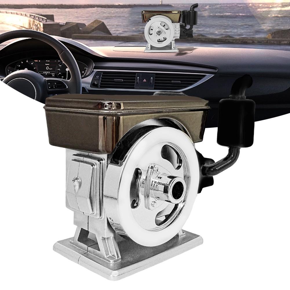 Rotating Air Freshener Solar Car Purifier Fragrance Diffuser