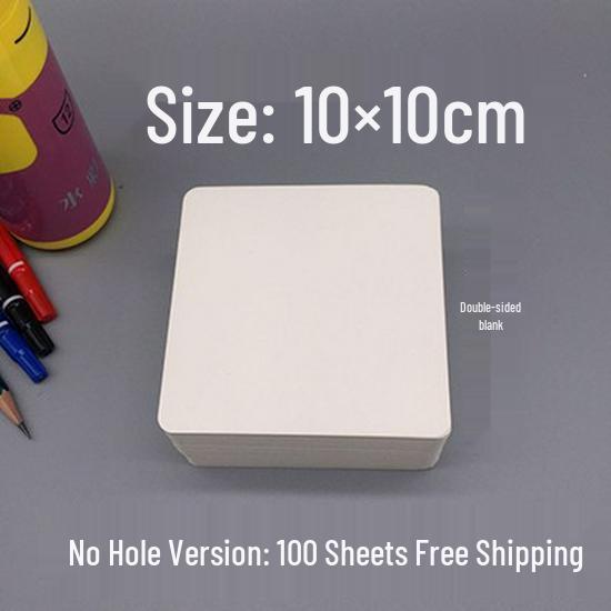 DIY Blank Postcards: Creative Writing, English Word, and Pinyin Greeting Cards