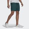 Adidas Originals Trefoil Artist Shorts With Solid Color Pockets And Drawstring Men Shorts Green HA4687