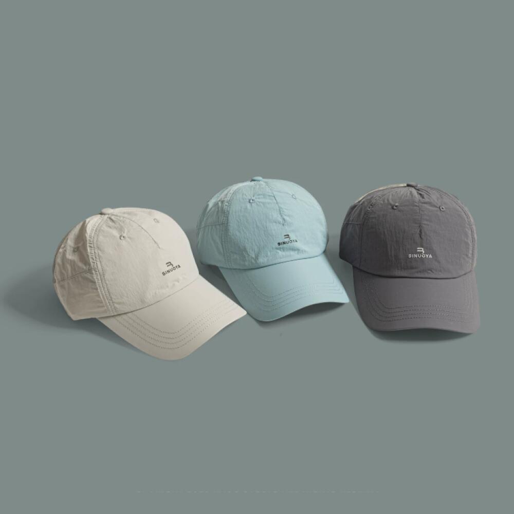 Baseball Cap Nylon Mesh Embroidered Adjustable Hat for Men Women Running Hiking Camping Cycling Outdoor Sport Cap