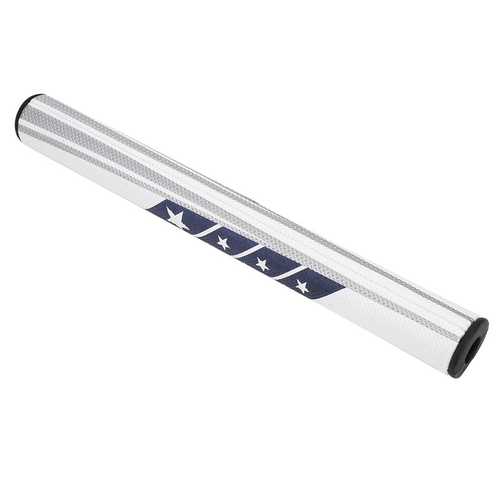 Anti Skid PU Covered Comfortable Golf Club Putter Grip Replacement Accessory(White)