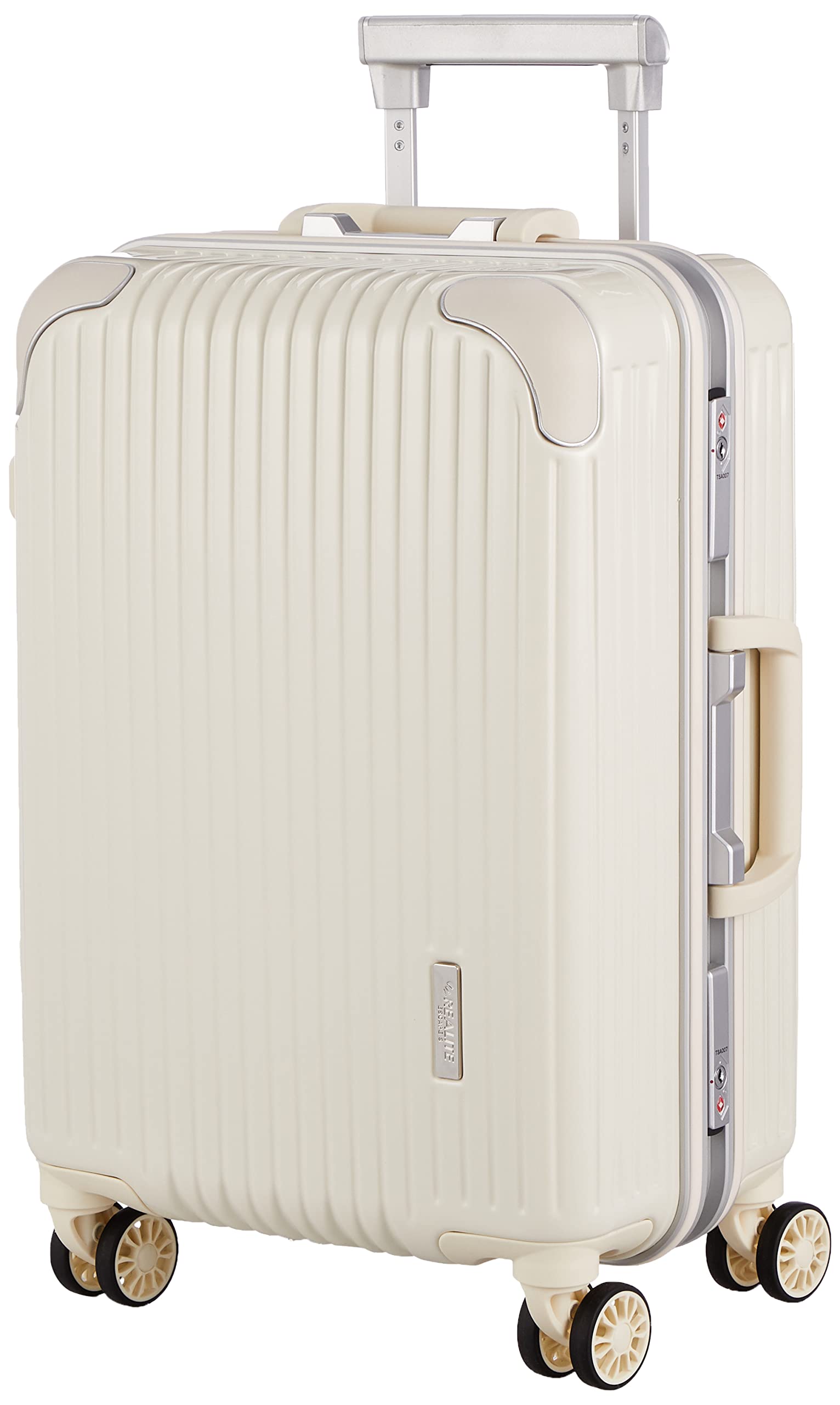 

Sifre Hard Frame 4kg with Dual Wheel Sturdy and TSA Lock Suitcase, 1126, 30L, Capacity, White, Casters, Frame,