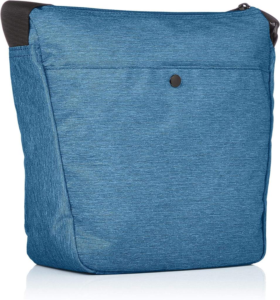 Vertical Shoulder Bag A5 Water TRACK ATH1812Z Denim Blue [Anello] Repellent/Multi-Storage