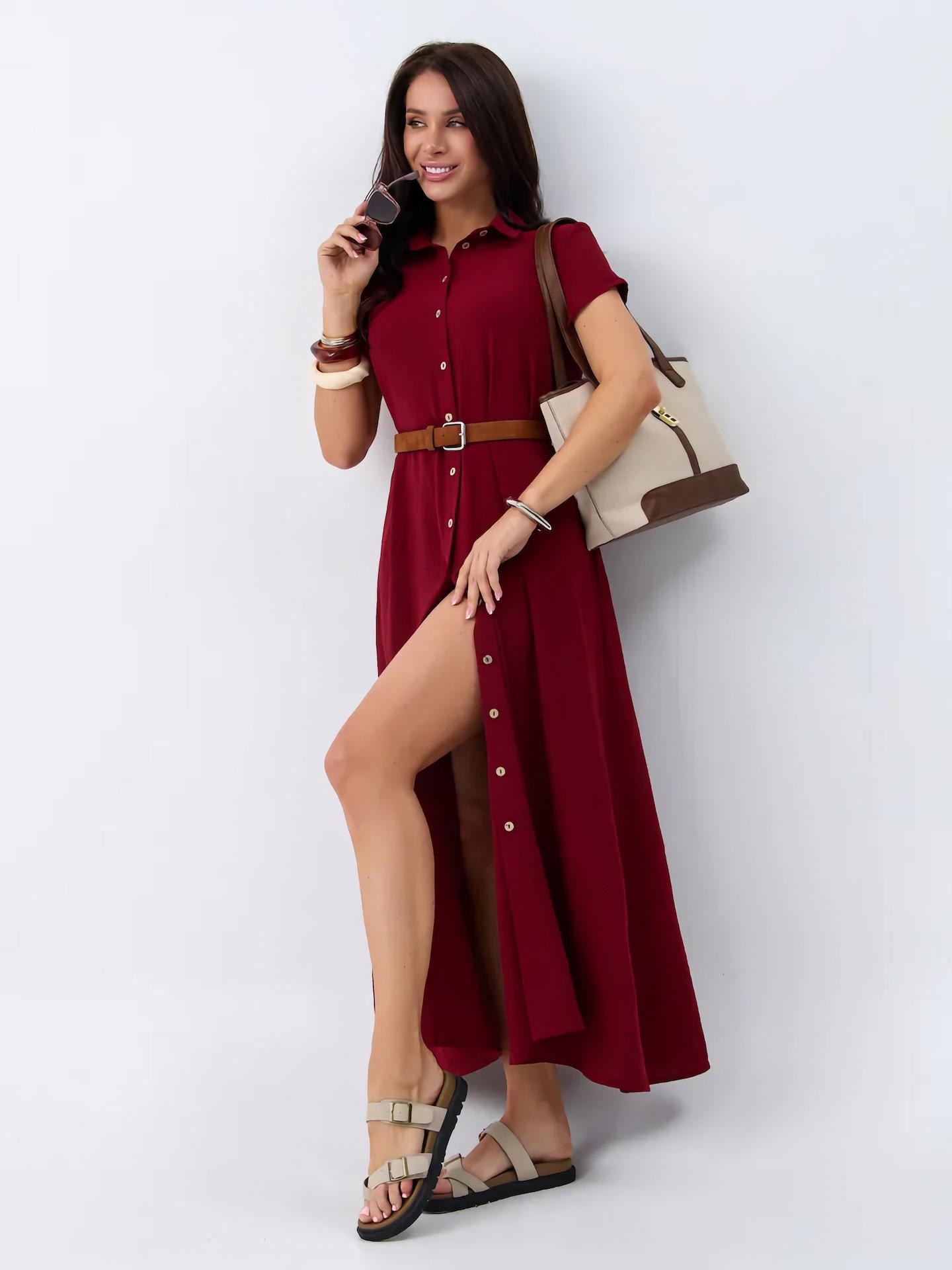French Slim Fit Elegant Dress - Versatile Commuter Style for Women Small