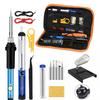High-Power 15pcs Soldering Iron Set, Multi-Purpose Internal Heating Welding Tool, for Electronic Parts Repair