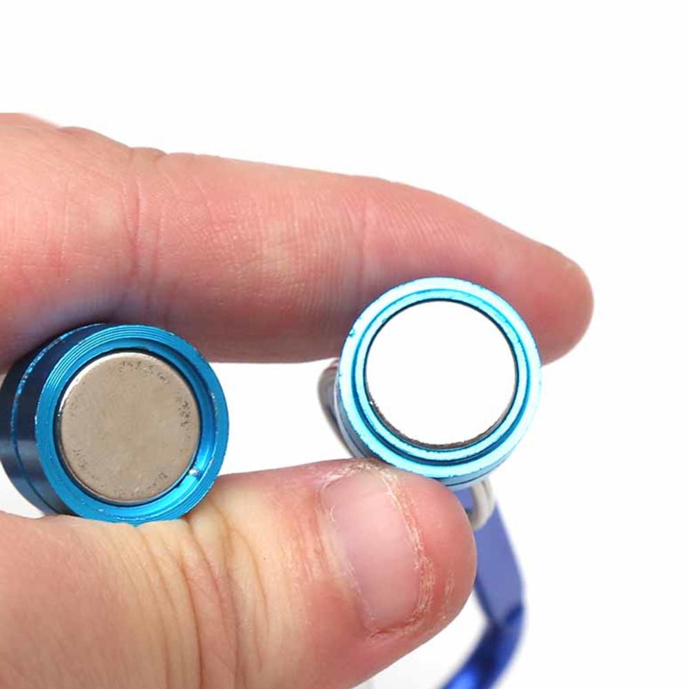 Magnetic Clasps Multi-function Strong Magnetic Mountaineering Buckle Anti-loss Rope Carabiner For Outdoor Fishing