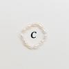 Vlen Freshwater Pearl Rings for Women Adjustable Elastic Minimalist Stackable Jewelry Luxury Real Pearls Everyday Wear